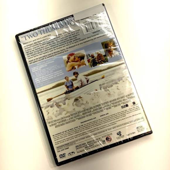 The Notebook DVD Romantic Movie Video 2004 Ryan Gosling & Rachel McAdams PG 13 - Picture 3 of 9